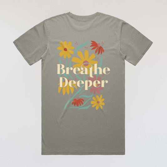 Breathe Deeper - AS 5065 Faded Tee