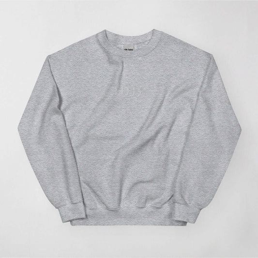 Sale - Stay Happy Embroidered Sweater