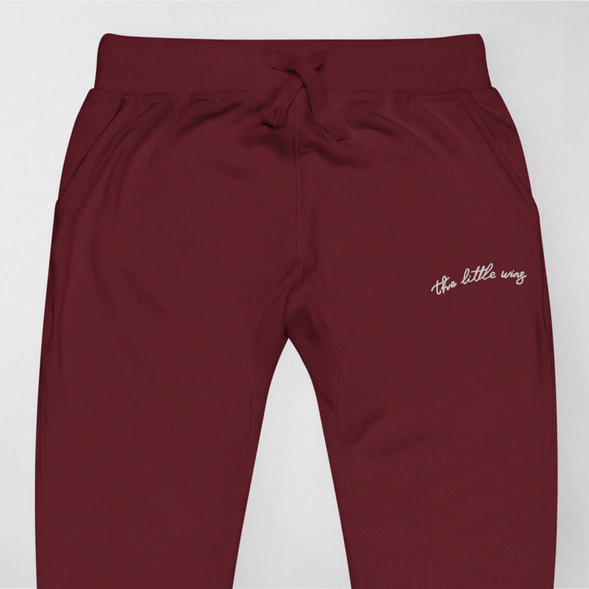 The Little Wins - Embroidered Fleece Sweatpants