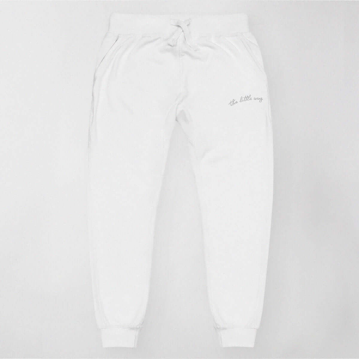 The Little Wins - Embroidered Fleece Sweatpants