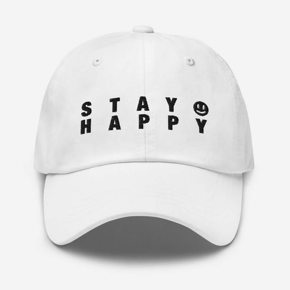 Stay Happy Dad Hat