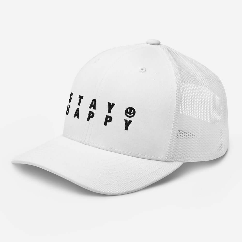 Stay Happy Trucker Cap