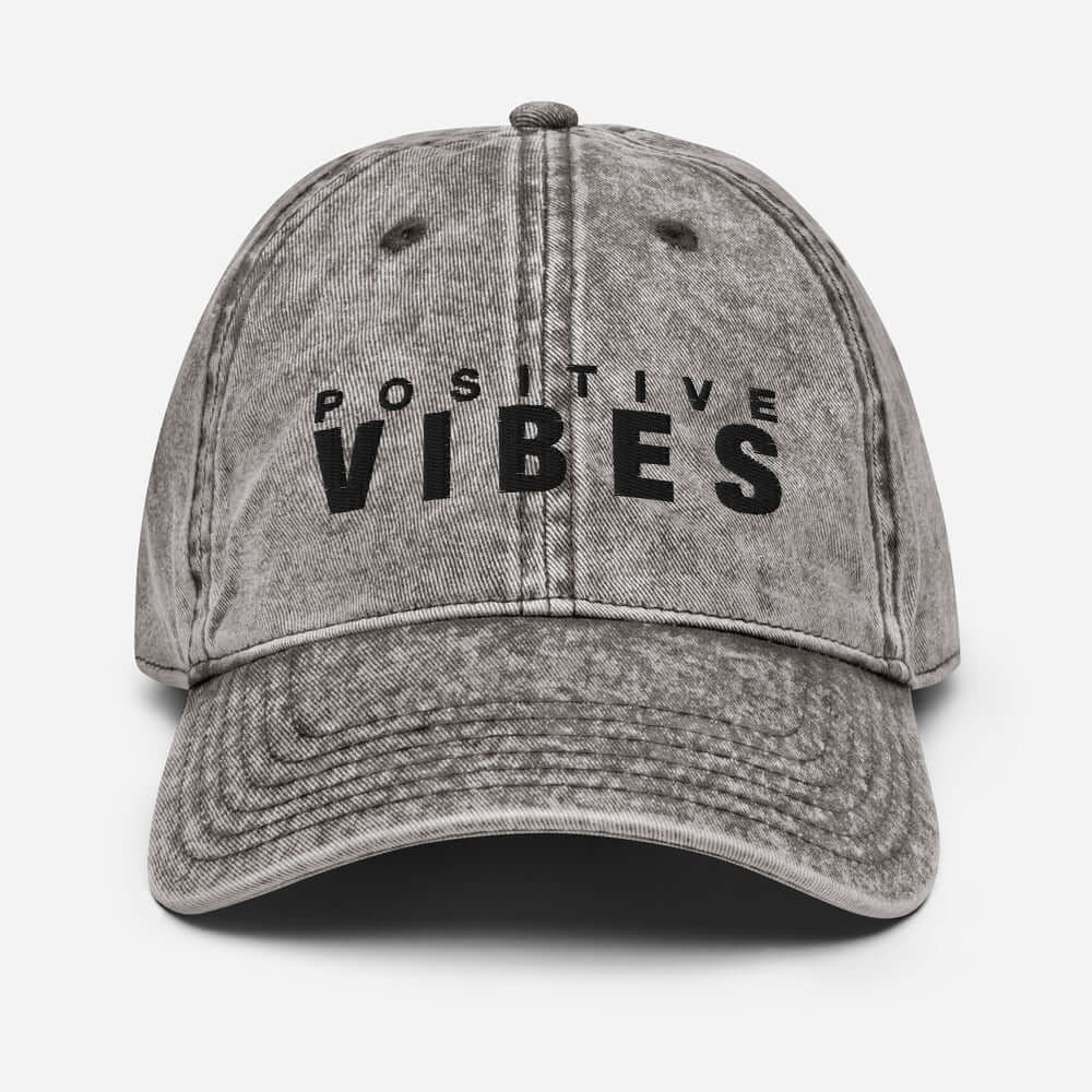 Positive Vibes Vintage Cap