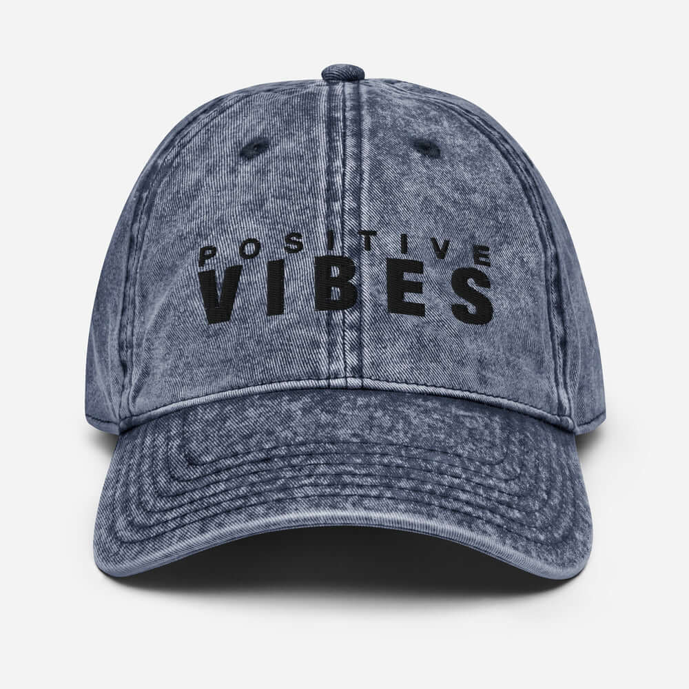Positive Vibes Vintage Cap